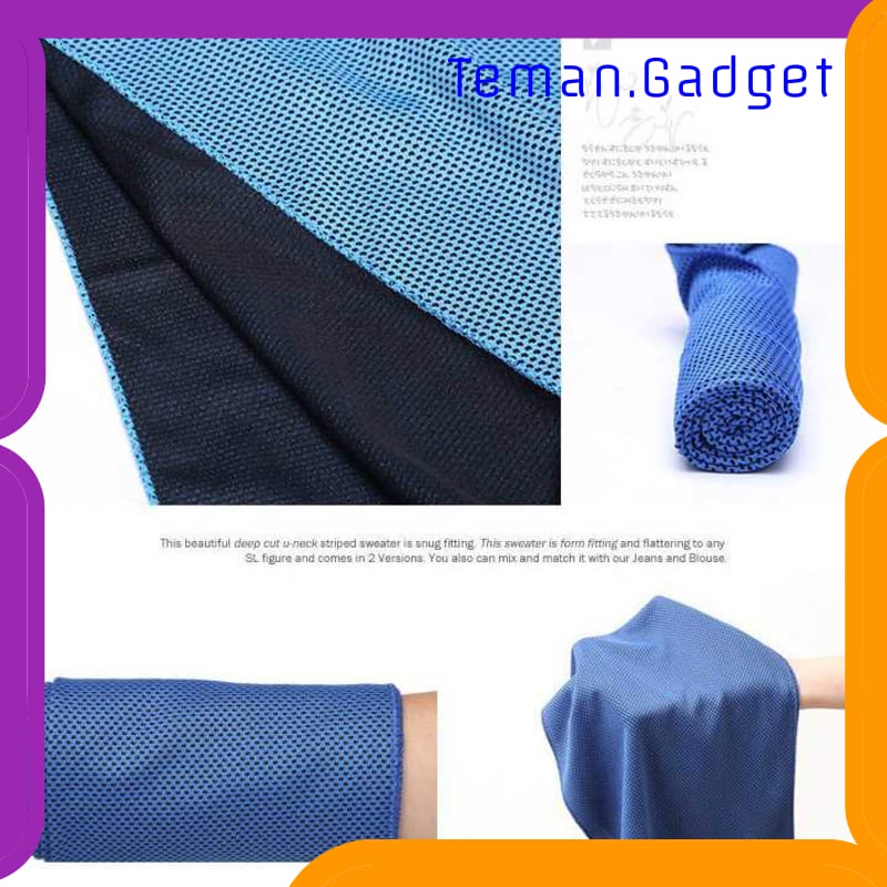 TG-FE308 ZIPSOFT HANDUK DINGIN SPORT COOLING TOWEL - SH-C00290