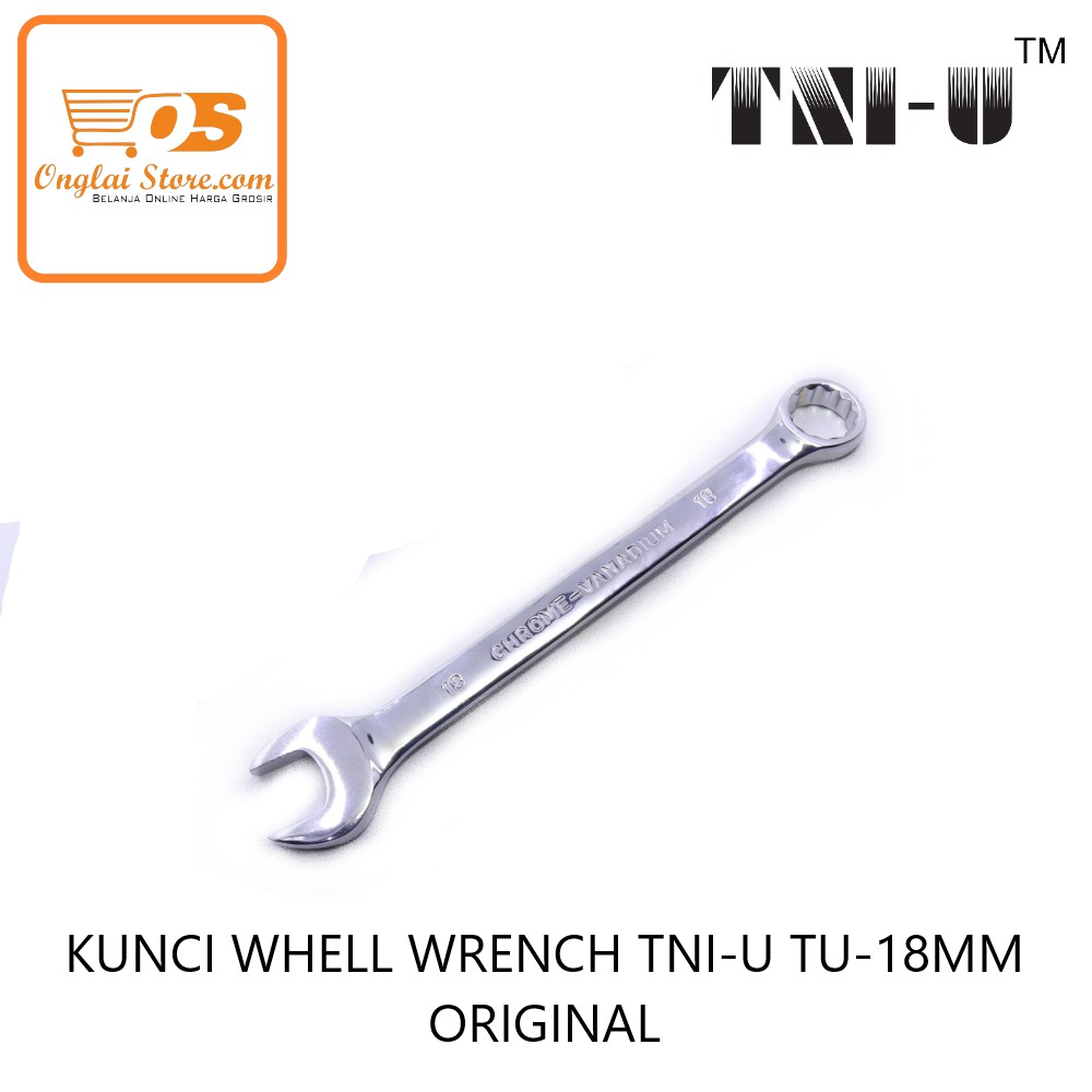 KUNCI WHELL WRENCH TNI-U TU-18MM ORIGINAL 两用扳手  (HARGA SPESIAL)