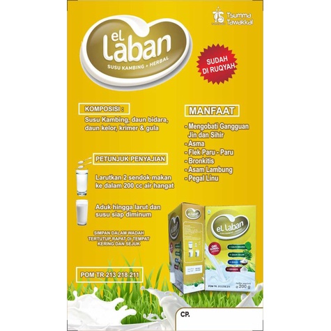 

Susu Kambing Herbal El Laban