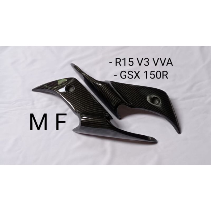 AERO WINGLET YAMAHA R15 VVA AERO WINGLET SUZUKI GSX 150R MOTIF CARBON