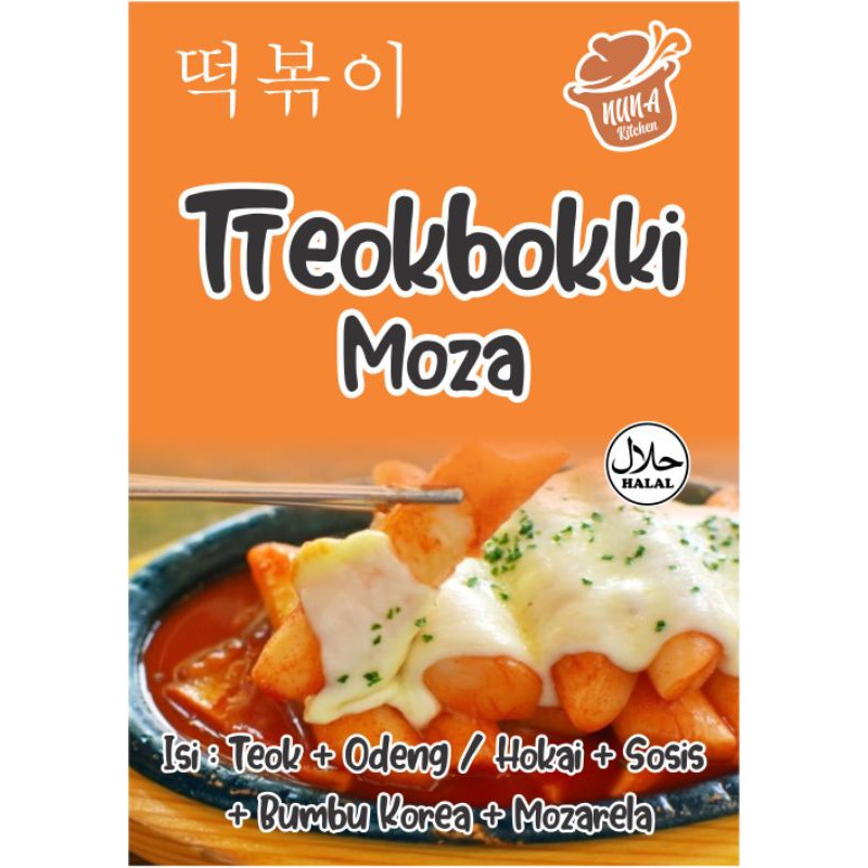 

Topoki Moza / Tteokbokki / Topoki / Keju Mozarella saran pke yg impor agar bs molor