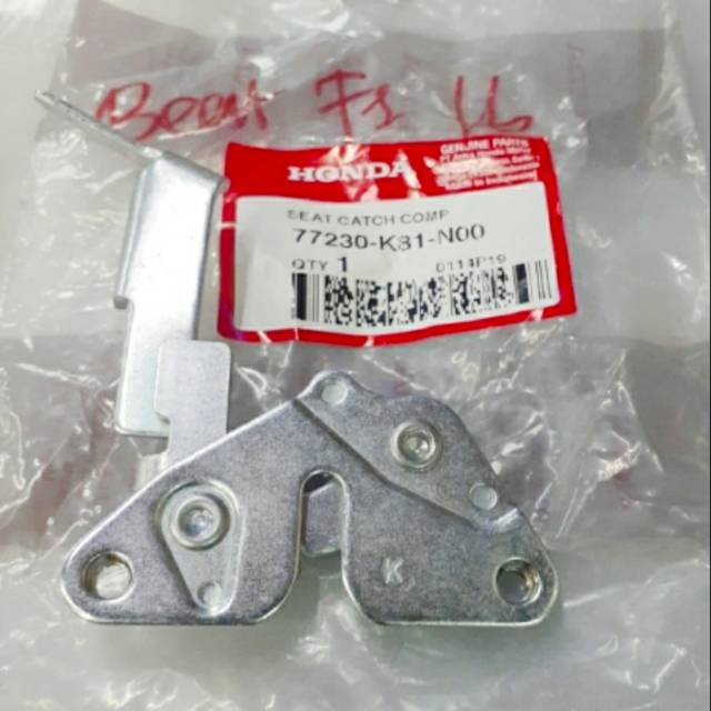 Catch Comp Seat Dudukan Lawan Kunci Jok Beat FI Esp Eco Street Ori AHM 77230K81N00