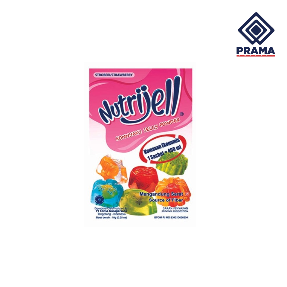 

NUTRIJELL STRAWBERRY EKO 15GR