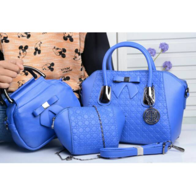 Givenchy Antigona Black Hardware 2288# set 3in1