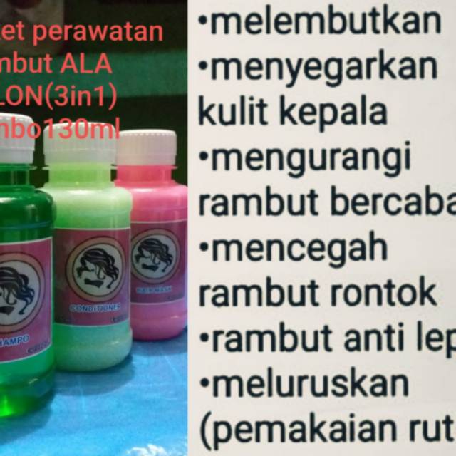 Shampo pelurus rambut