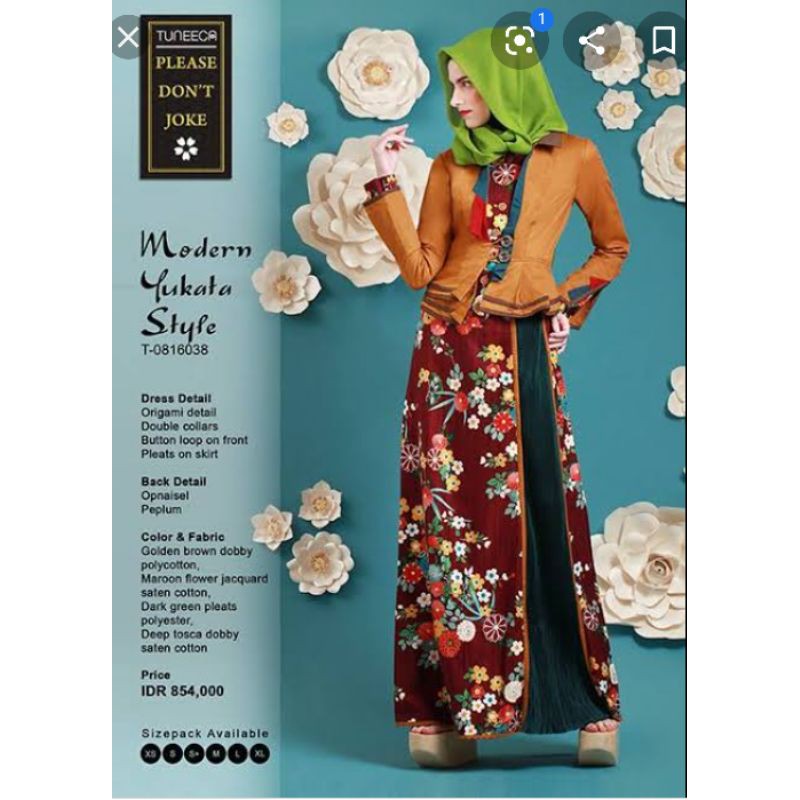 Tuneeca PDJ Size XL Preloved/PL