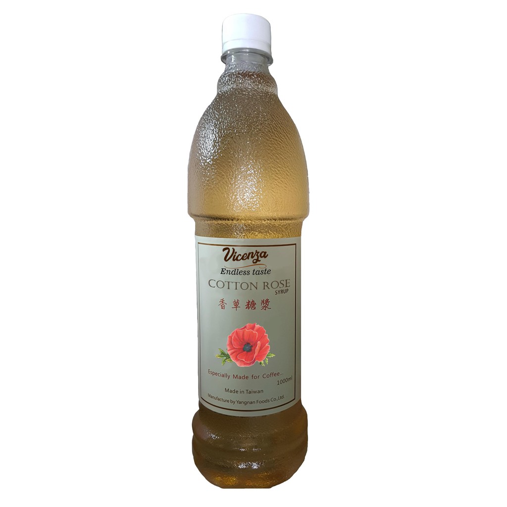 

Vicenza - Cotton Rose Syrup 1000ml