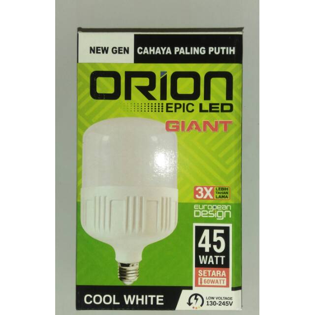 LAMPU LED BESAR/GIANT ORION 45W