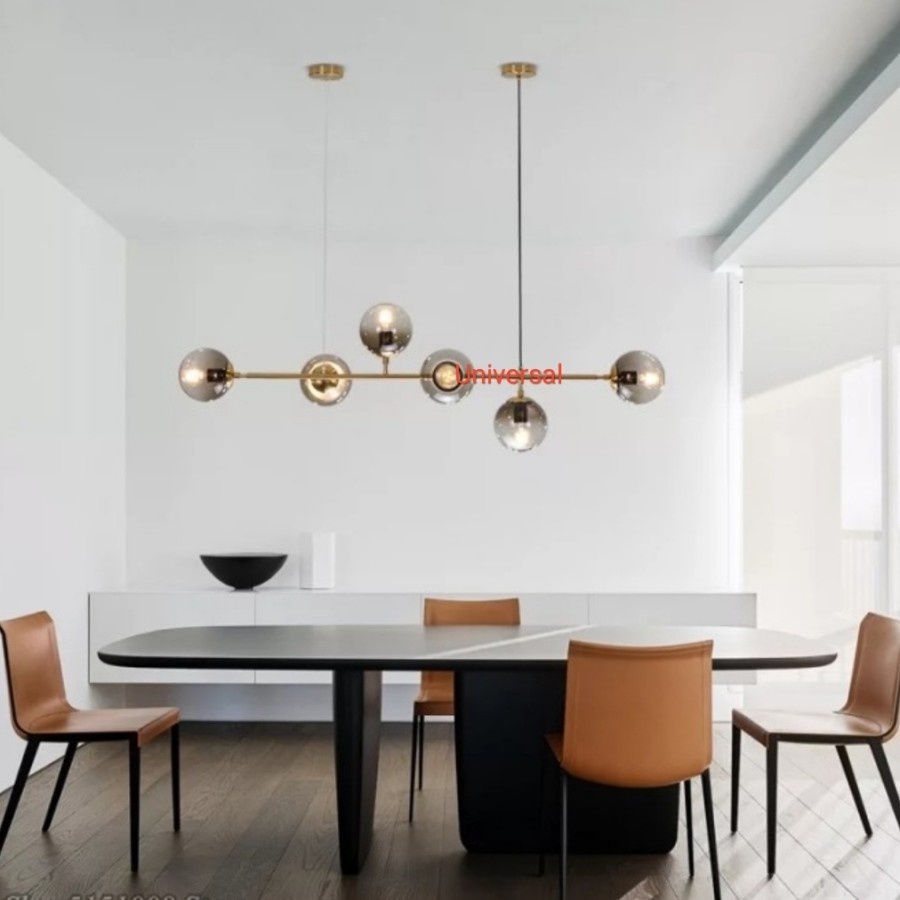 Lampu gantung modern minimalis pendant light ruang makan, tamu, kamar tidur, resto, meja kasir, mini