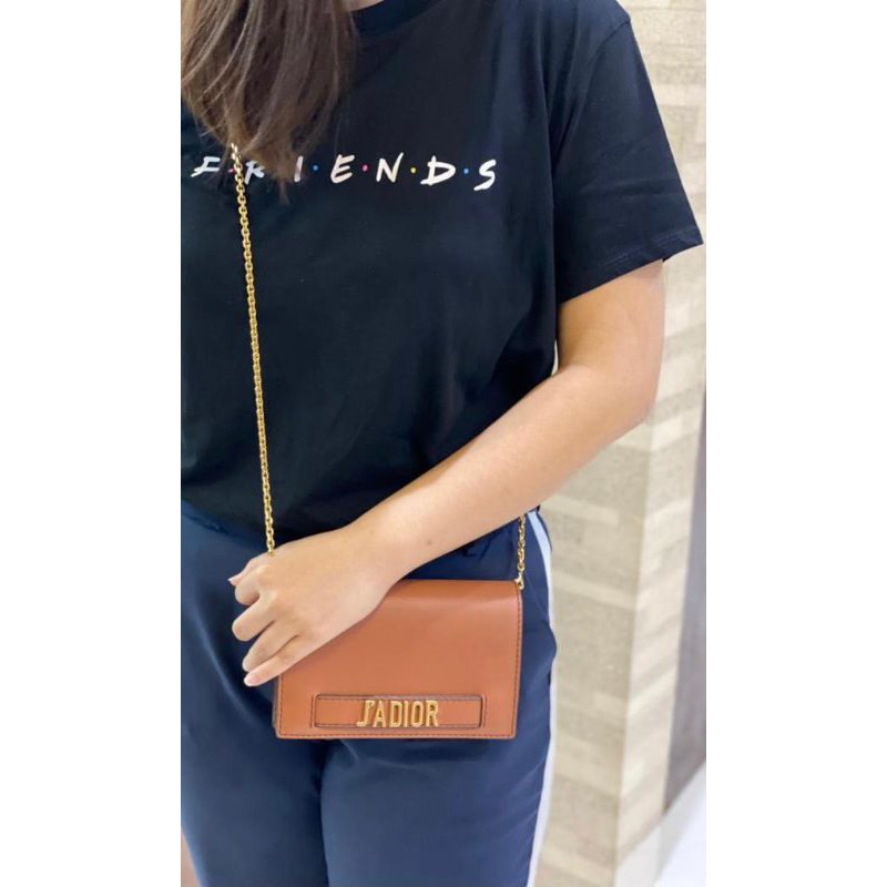 WOC BAG BROWN LEATHER