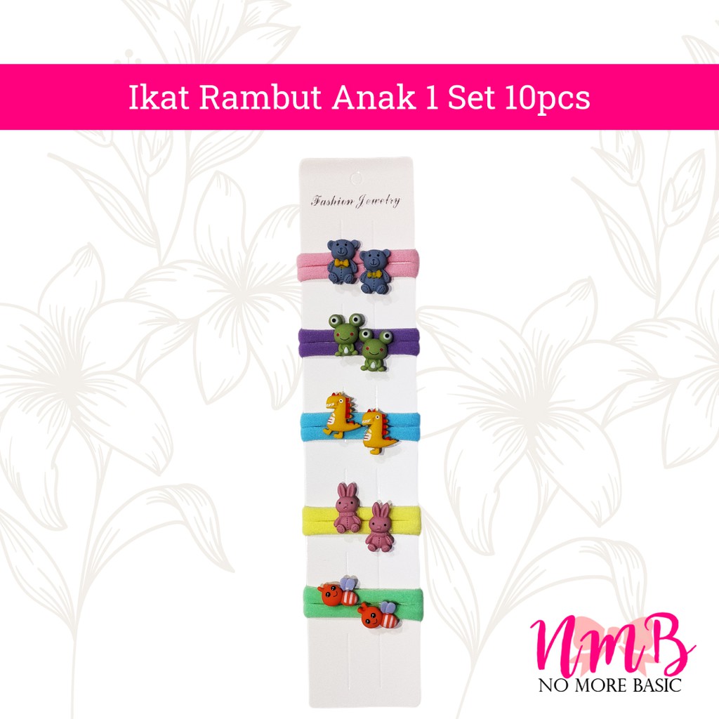 Ikat Rambut Anak Model Korea Tali Rambut Lucu Hairclip Aneka Warna Untuk Anak Perempuan