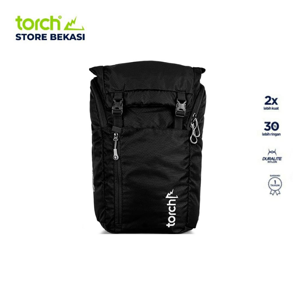 Torch Bekasi Tas Backpack Kuki 26L - Jet Black