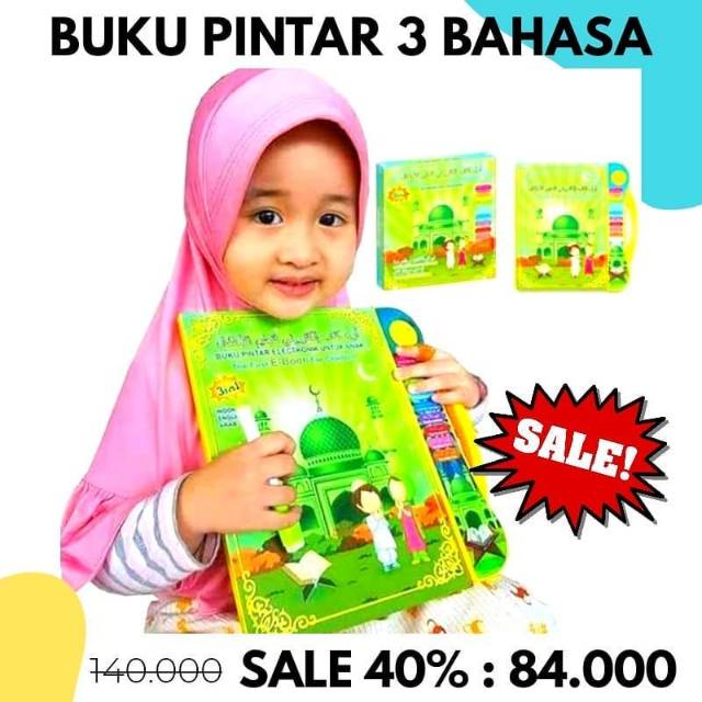 Mainan Buku Pintar anak