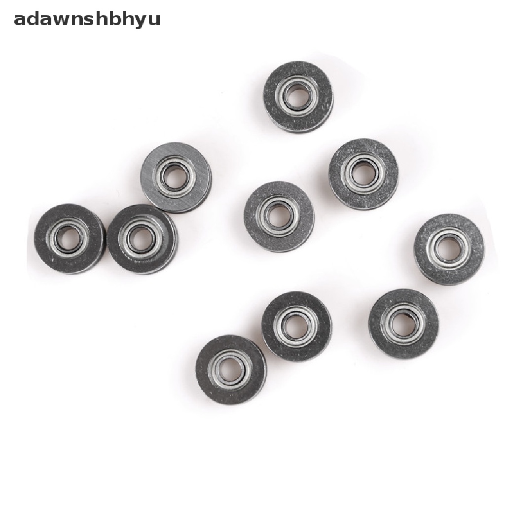 Adawnshbhyu 10pcs 624VV Alur V Alur Deep Groove Ball Bearing Jejak Berjalan Rel Panduan Bearing Baru