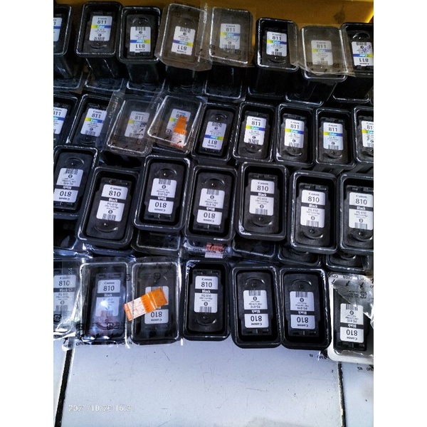 cartridge Canon kosongan ori 810/811 1set