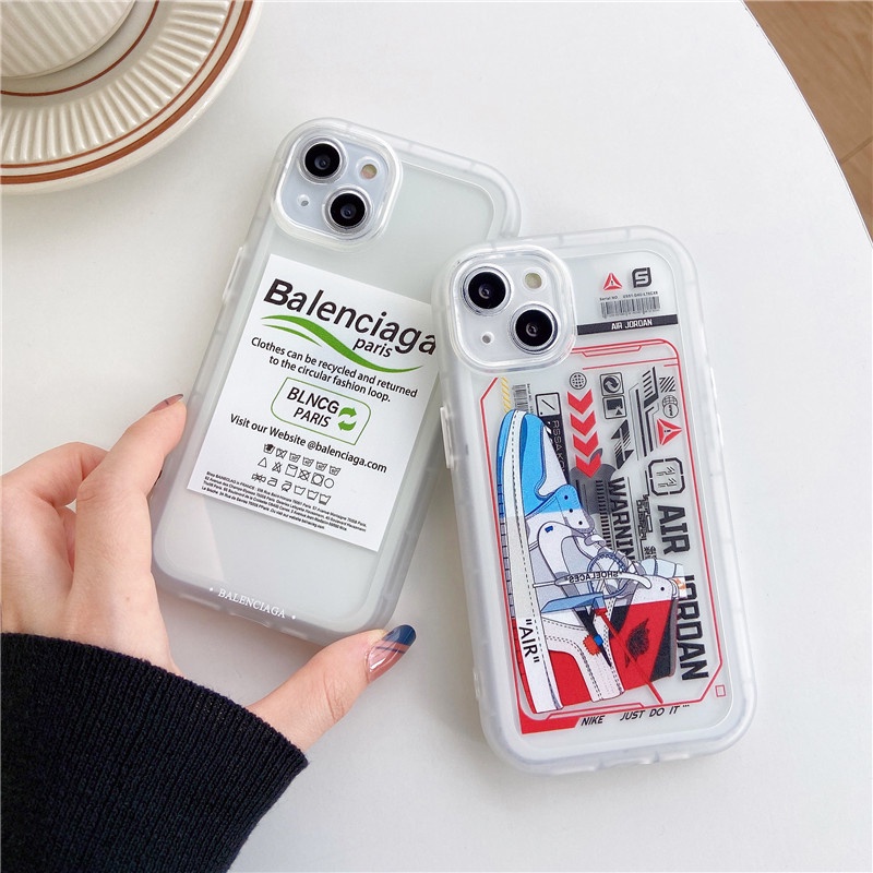 Soft Case Anti Jatuh shockproof Untuk Iphone 13 12 11 Pro MAX 7 + 8Plus SE XR XS MAX