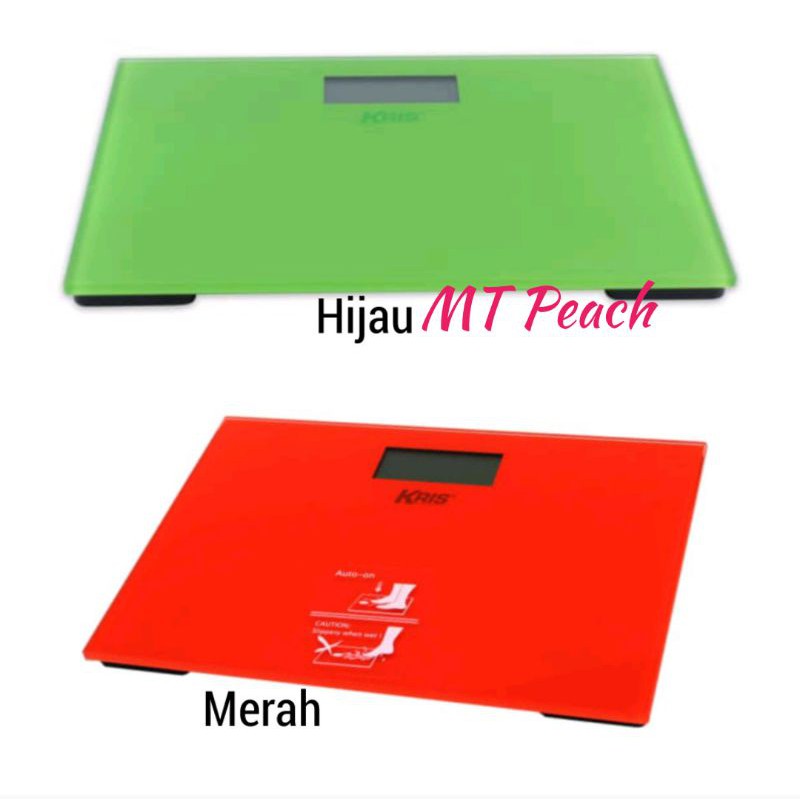 KRIS TIMBANGAN BADAN ELEKTRONIK / TIMBANGAN BADAN DIGITAL