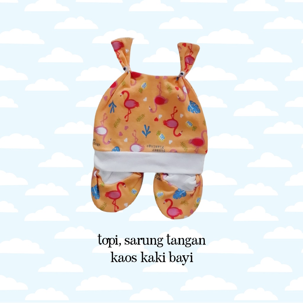 Zoko - Set Topi Kaos Kaki Sarung Tangan Bayi