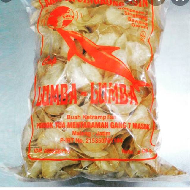 

Kripik lumba lumba 500 gr