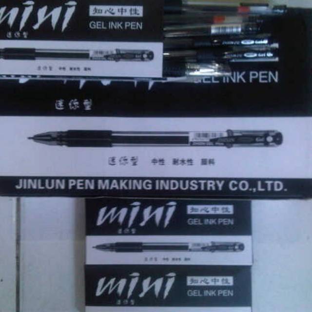 

Pulpen gel mini zhixin