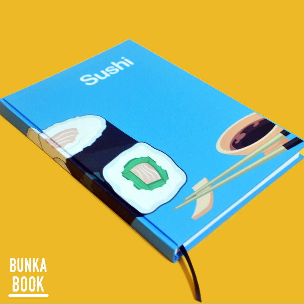 

Note Book Hardcover Sushi Ukuran A5 Jurnal Agenda Planner Notebook Gift Couple