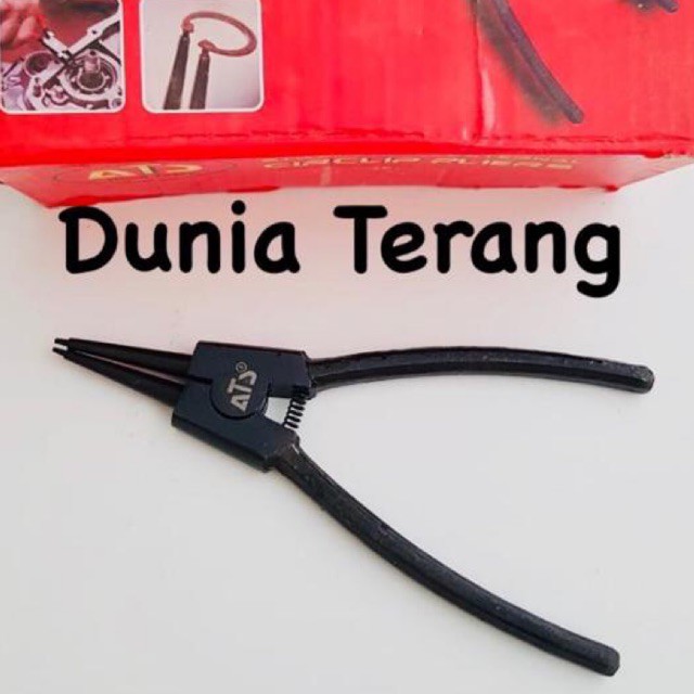 Tang Ring Per ATS ste bte sti bti Circlip Pliers Snapring Lurus Bengkok Buka Tutup - Snap Ring Veer