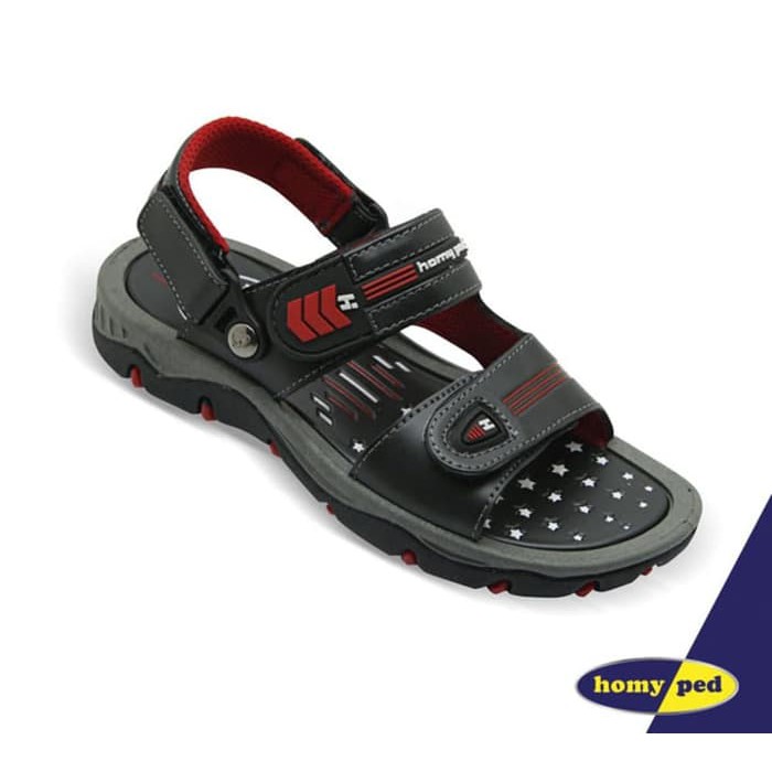 OBRAL HOMYPED SANDAL GUNUNG ANAK COWOK CAPTAIN 02 ORIGINAL - 28- Cokelat q3