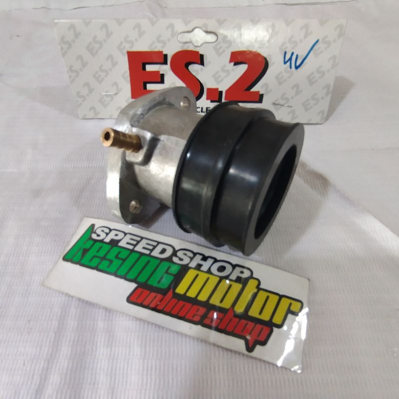 INTAKE MANIPOL MANIFOLD INTEK MANIPUL KARBURATOR PE & PWK 26 28 30 MM INTAKE ES.2 MOTOR KAWASAKI KLX