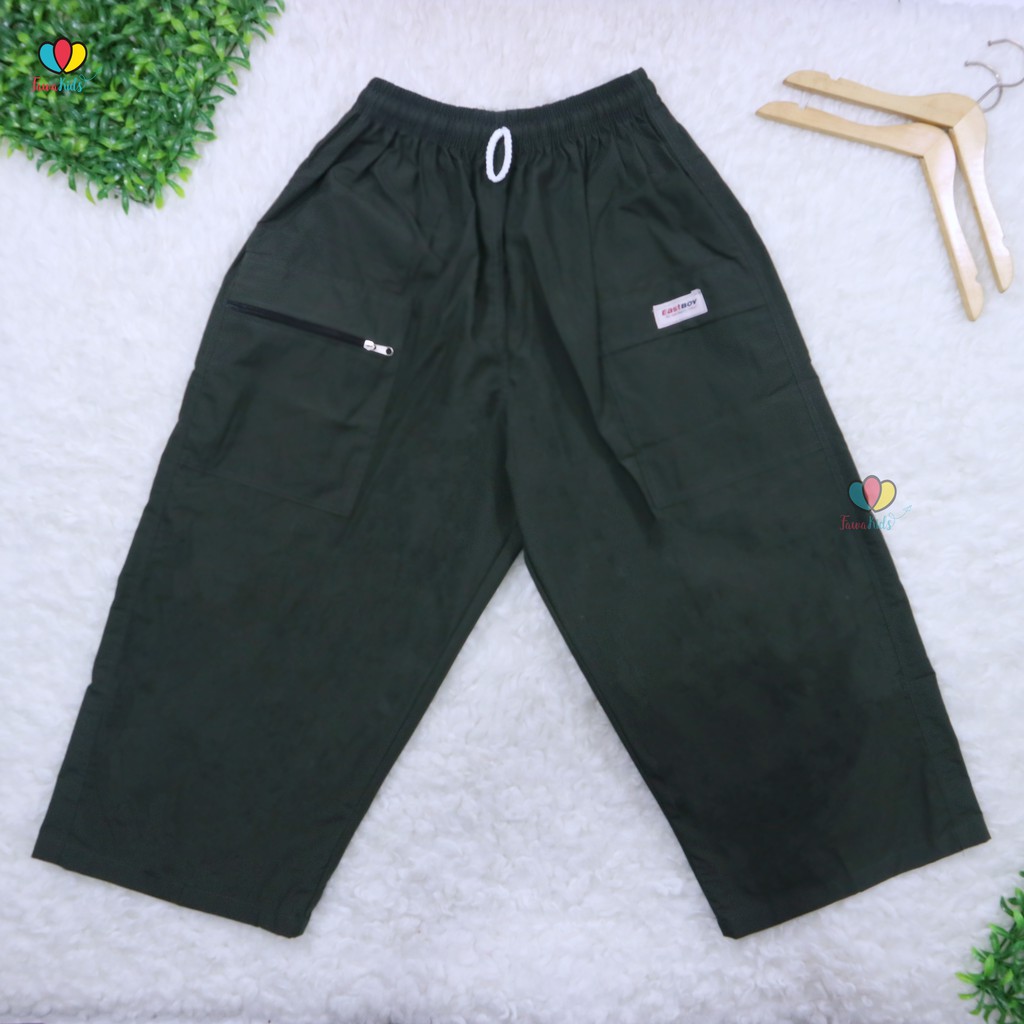 Celana Pangsi JUMBO fit to XL / Kantong Santai Pria Harian Laki Polos Resleting Big Size Murah Adem