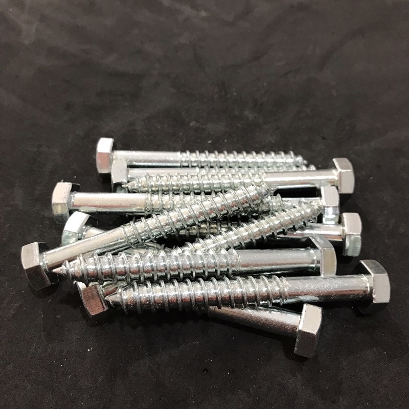 Deck Screw 3/8 X 3” (7.5cm) / Baut Sekrup 3/8 X 3”