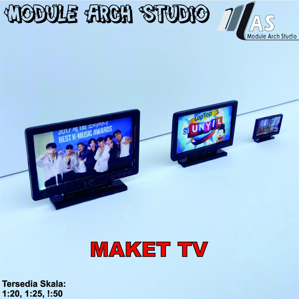 Maket TV - Miniatur TV