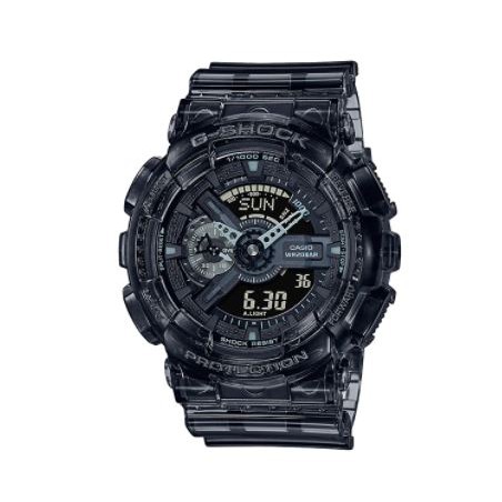 Jam Casio G-Shock GA-110SKE-8A GA110SKE Transparan Hitam Original