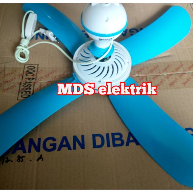 Kipas gantung 20 watt / Minifan 4 baling 20w meiko