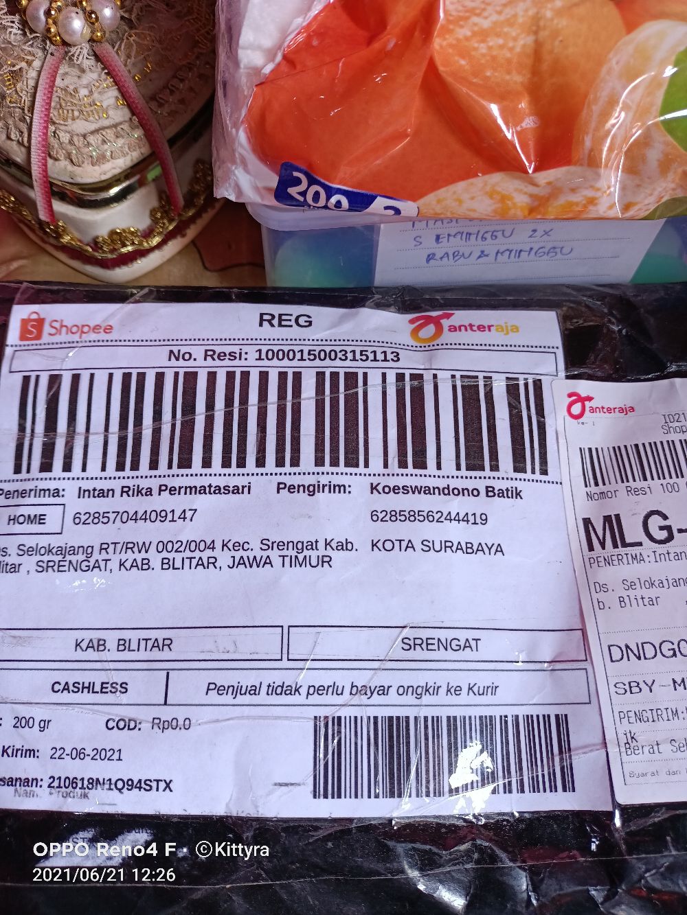 Kemeja Batik Lengan Pendek Seragam Kerja Lebaran Kondangan Surabaya Sidoarjo