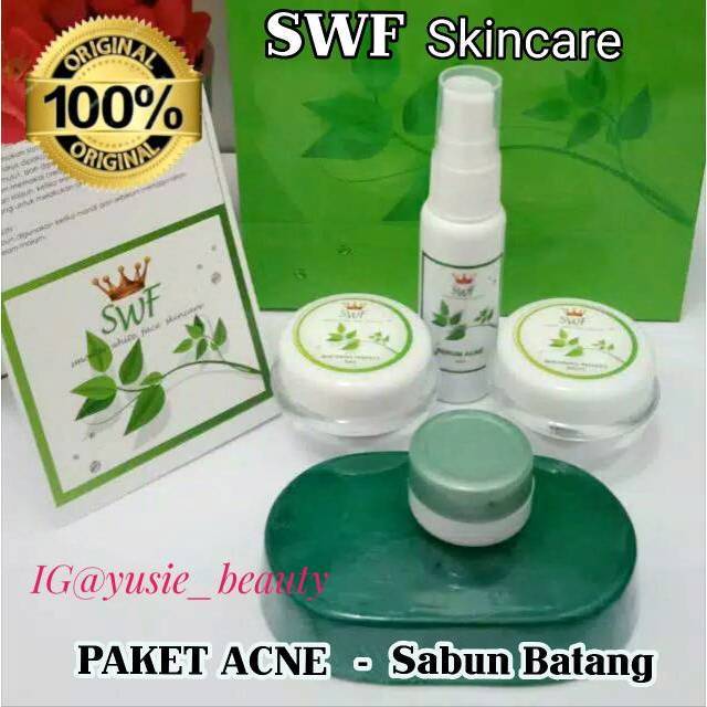 SWF SKINCARE PAKET ACNE ORIGINAL / PAKET JERAWAT SWF / SPL SKINCARE TERBARU