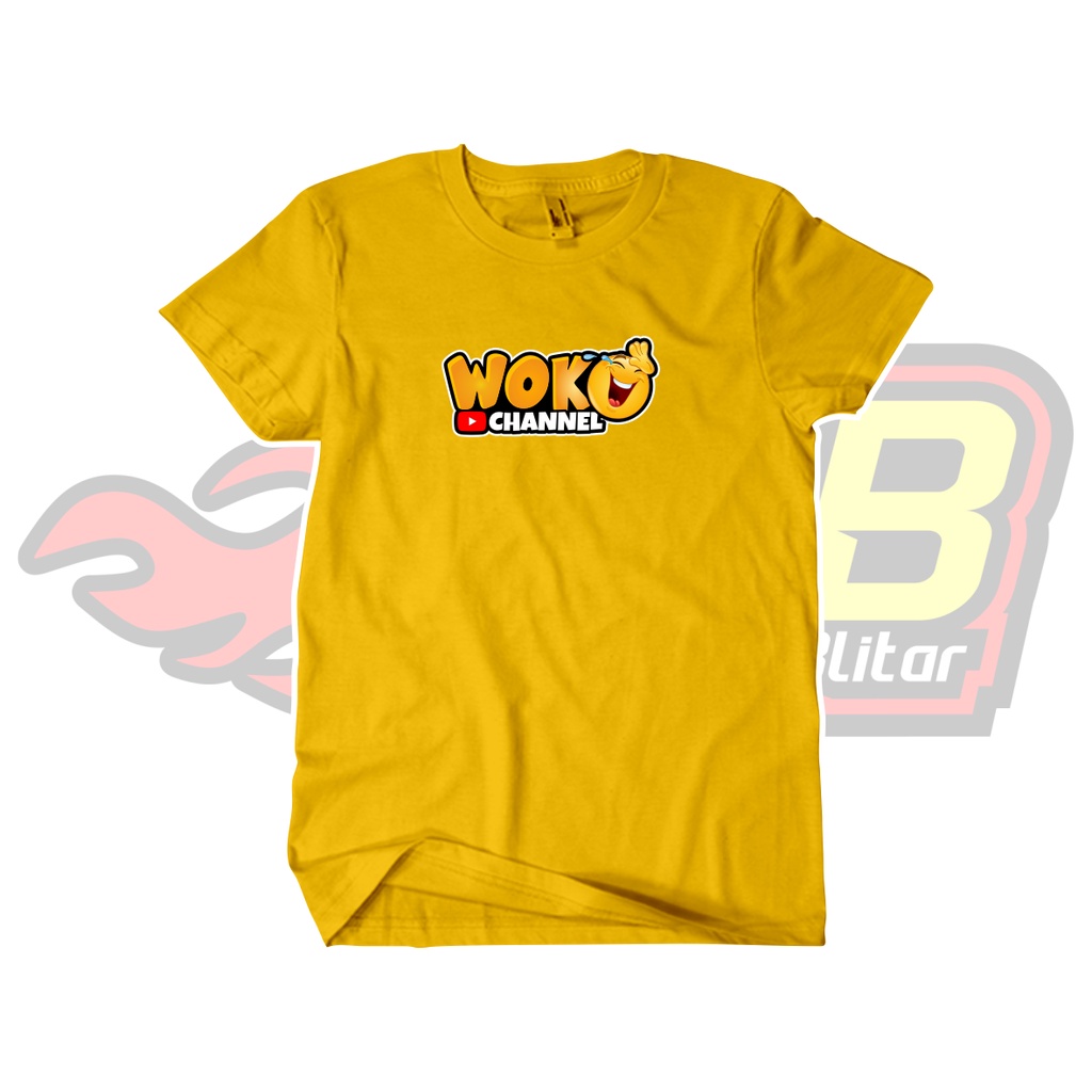 Kaos Woko Chanel Katun Distro Unofficial