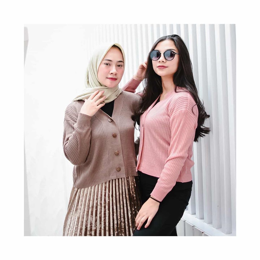 STRADA RAJUT WANITA KANCING KOLLEKSI FASHION WANITA TERBARU