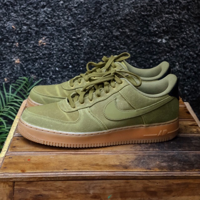 nike air force 1 camper green