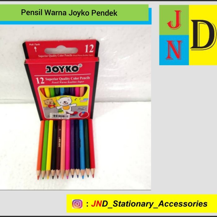 

Promo Bulan Ini Pensil Warna Joyko Pndk Terbatas