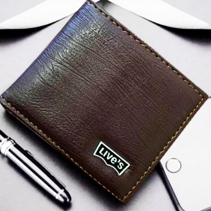 Dompet Pria Termurah / Dompet distro Lives-coklat