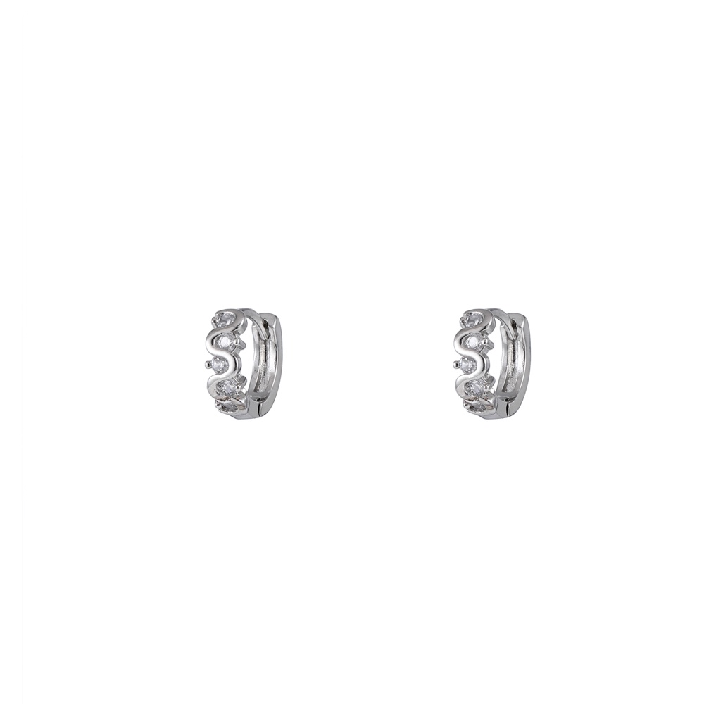 ✨Tongtonges✨COD Anting Titanium Aksesoris Fashion Kreatif Gaya Korea Untuk Wanita Import Grosir Diamond Murah D602