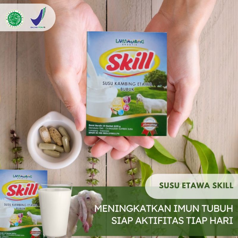 

Susu Bubuk Etawa Skill 10pcs x 25gr