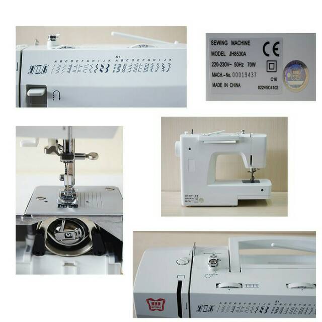 Mesin Jahit BUTTERFLY JH8530A / JH 8530A Portable Multifungsi