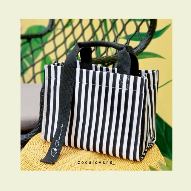 STRIPES BASIC SLINGBAG (FREE CUSTOM NAMA)