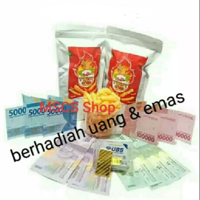 

Snack Salsa Twist Corn Sambal Geledek