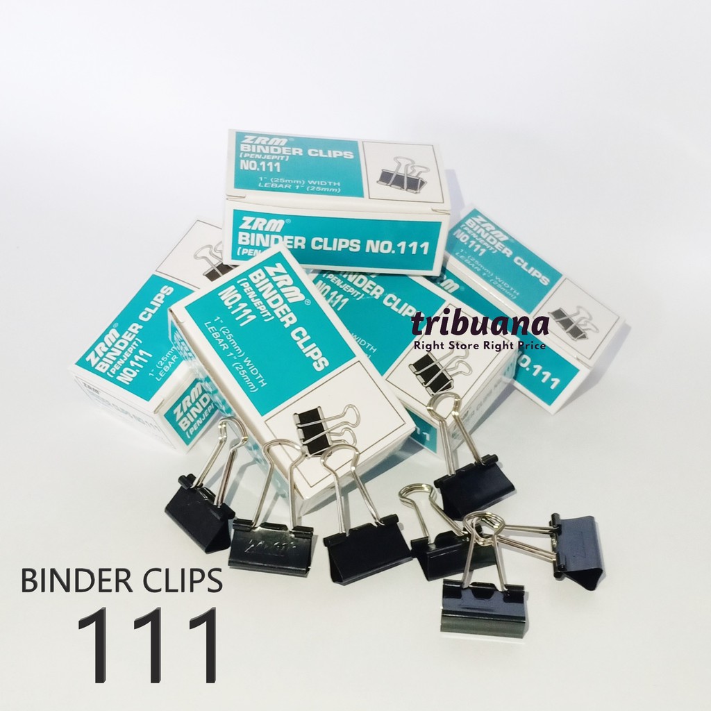

Penjepit Kertas/Binder Klip 111 Size: 1" (25mm)