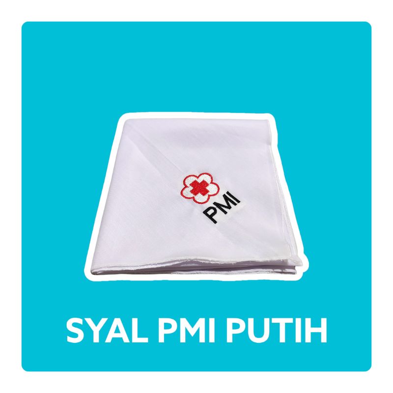 (TERLENGKAP &amp; TERLARIS) Slayer / Syal PMI / PMR Logo Bordir