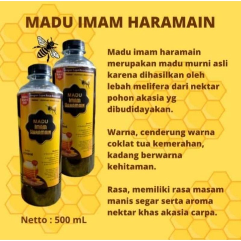 

madu asli Imam Haramain
