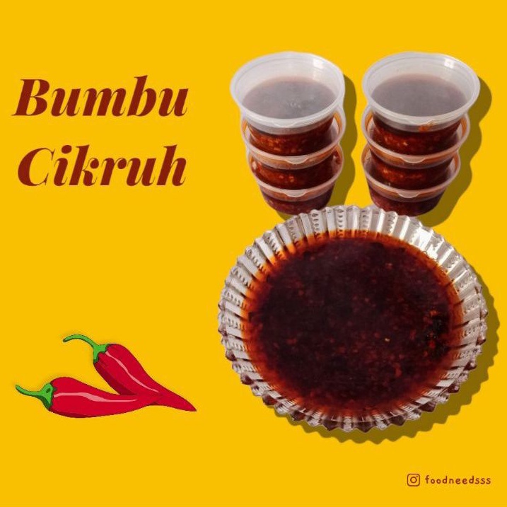 

BUMBU CIKRUH TERPEDAS