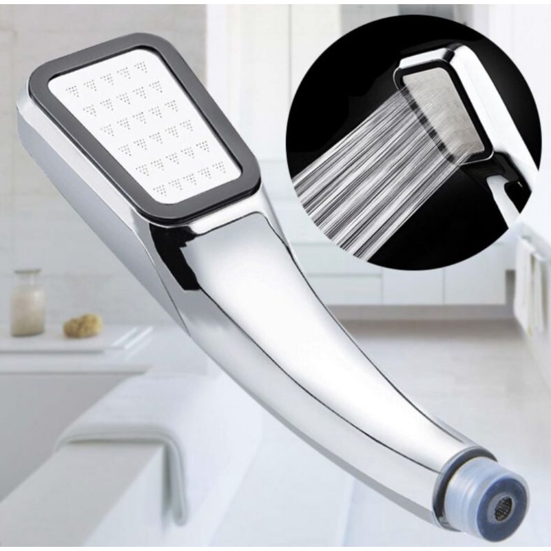 Hand Shower Kamar Mandi 300 Lubang Tekanan Tinggi Pancuran Aerator Head Filter Selang Shower